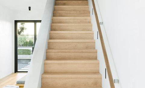 Traprenovatie sample - Cashew Oak - PVC