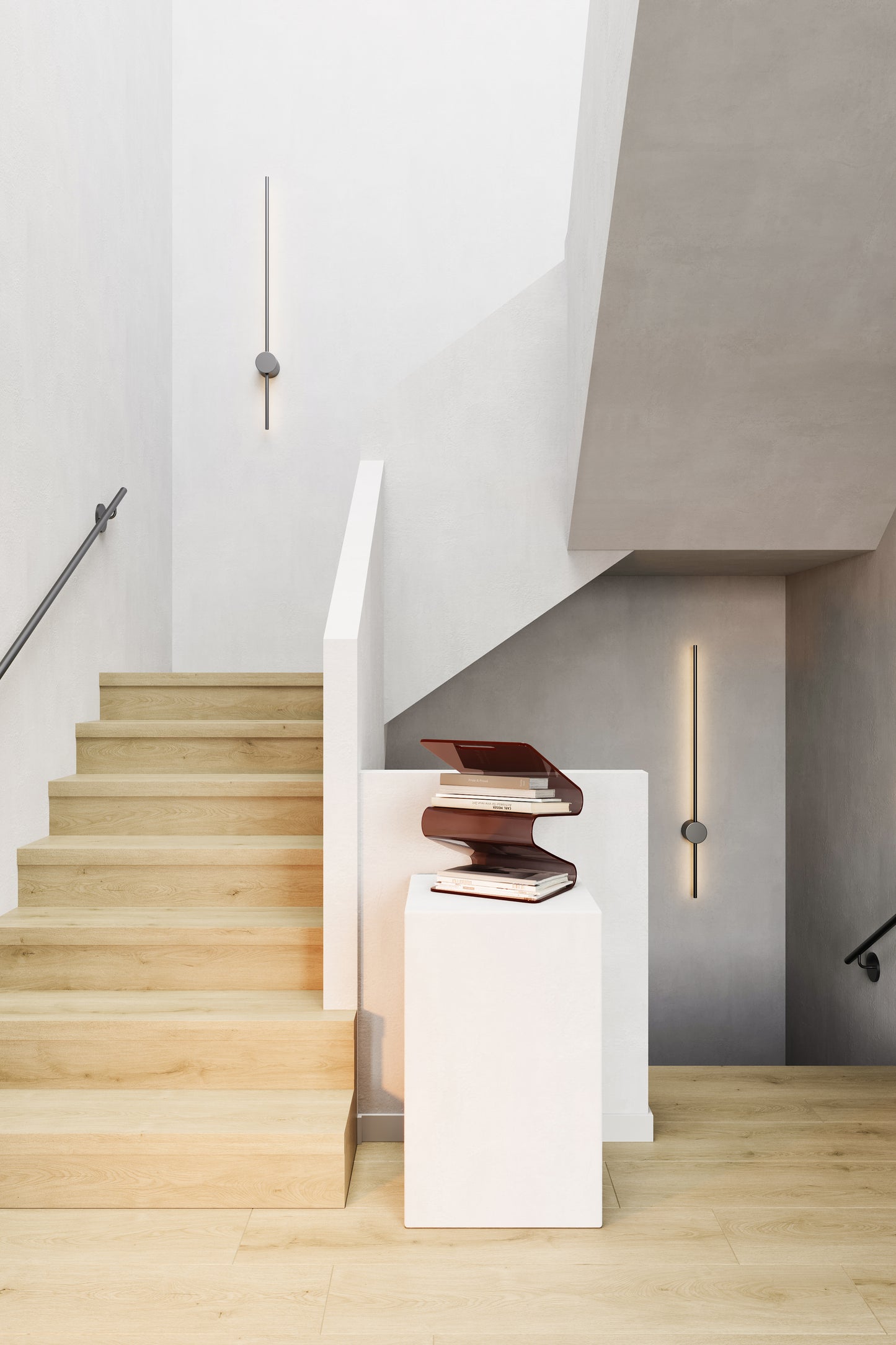 Traprenovatie traptrede - Nougat Oak - PVC