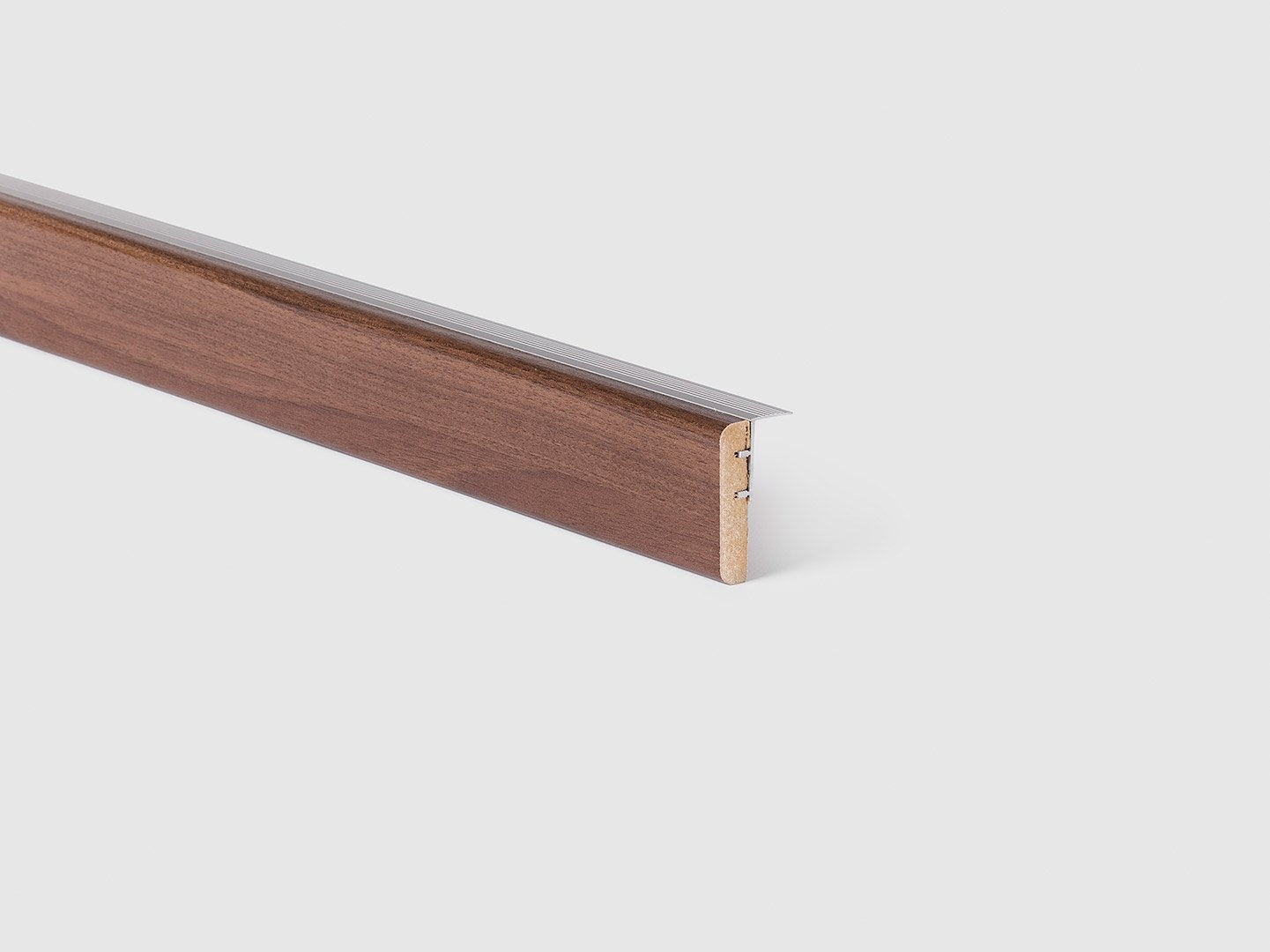 Traprenovatie overgangsprofiel - Laminaat - Bruine Eik - 130x5,6x1,2cm