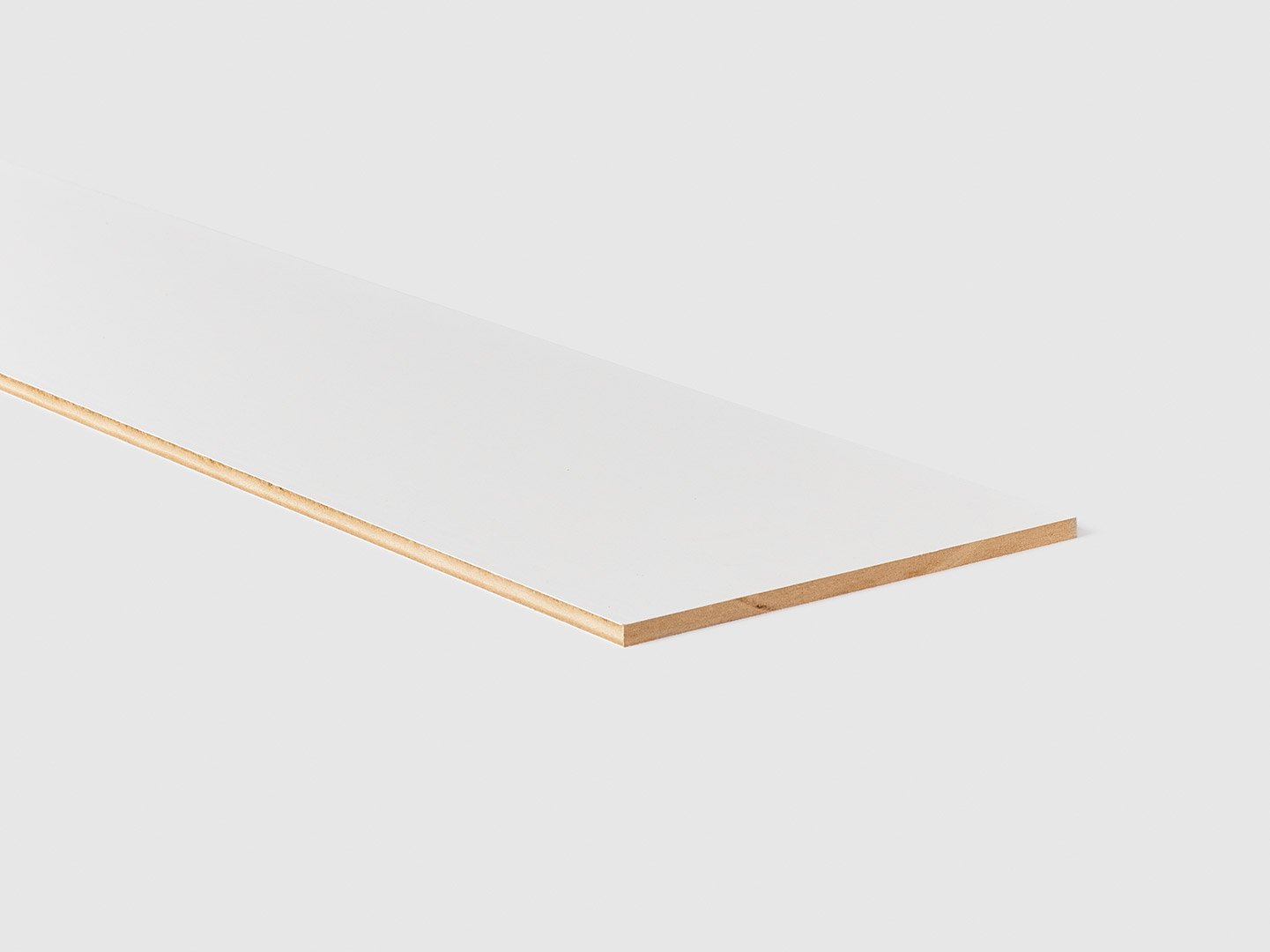 Traprenovatie stootbord - Laminaat - Wit