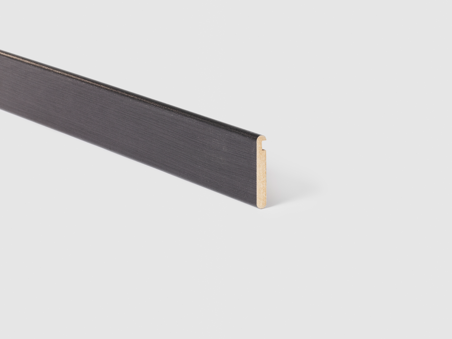 Traprenovatie Opentrapprofiel - Laminaat - Zwarte Eik - 130x7x1cm