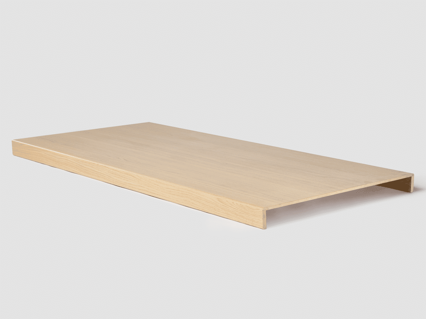 Dubbele Traptrede Laminaat Naturel Eik - Afbeelding 1