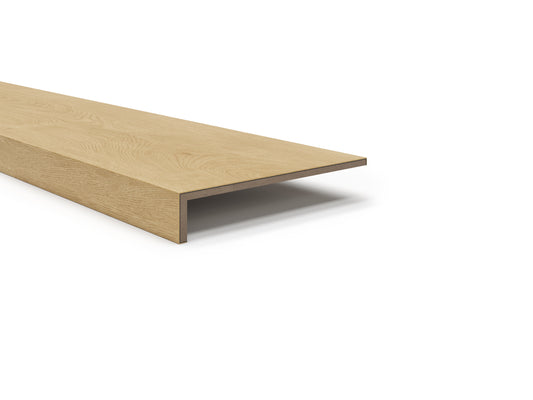 Traprenovatie traptrede - Nougat Oak - PVC