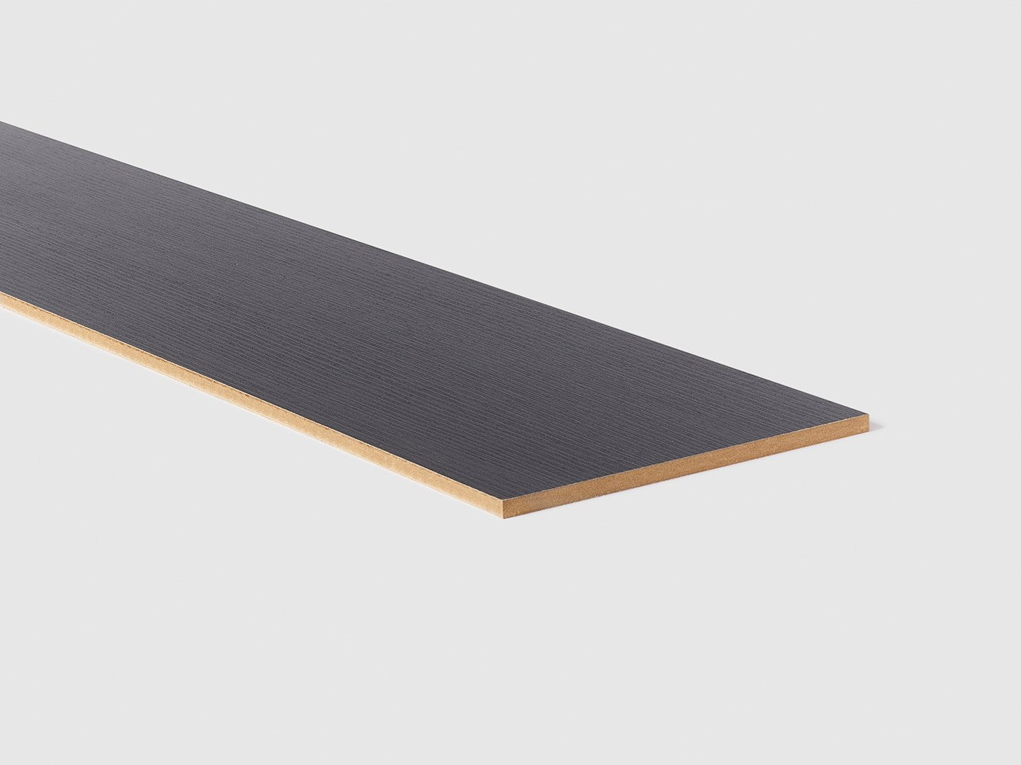Traprenovatie stootbord - Laminaat - Zwarte eik - 130 x 20 cm