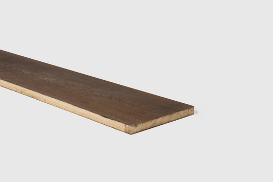 Traprenovatie stootbord - Massief eiken - Chocolate - 100 x 20 cm