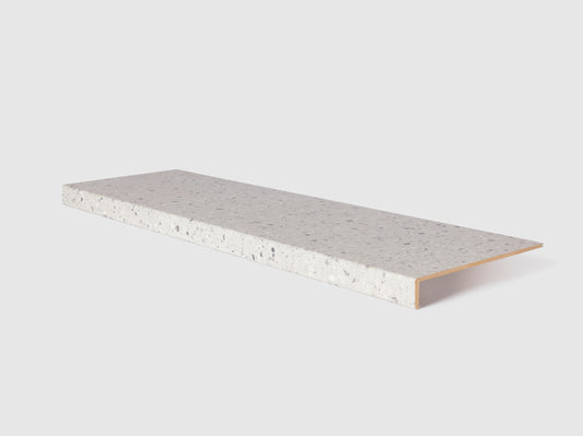 Traprenovatie traptrede - Terrazzo